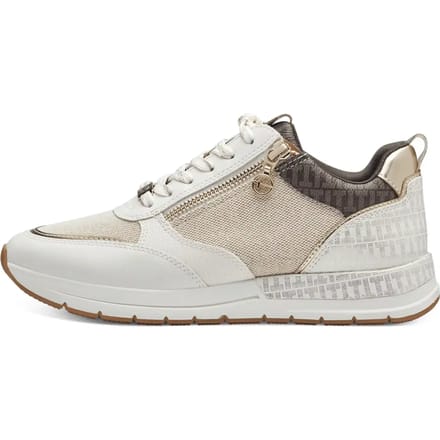 Tamaris Essential Sneakers beige Textiel - Dames
