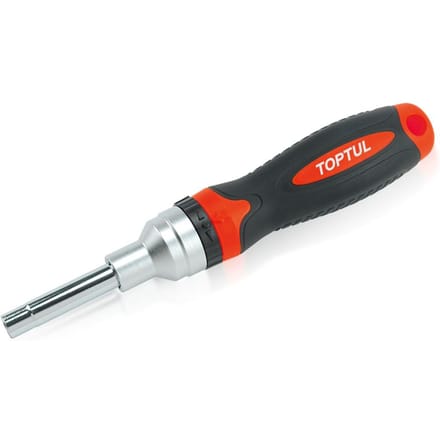Ratels Drehgriff,Bits TOPTUL 1/4