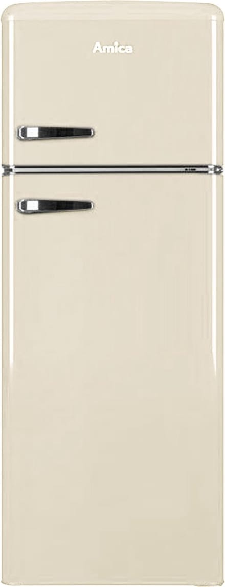 Amica AR7252C - Retro - Koel-vriescombinatie - Crèmekleur - 245 L - H 166.5 cm B 55 cm