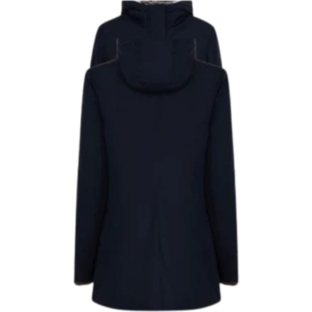Vrouwenjas Suns Marmolada Fur Blue steen