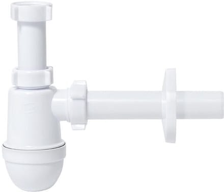 Tycner ANIPLAST Serie - Wastafel Sifon - Wit - 32 mm - Polipropyleen