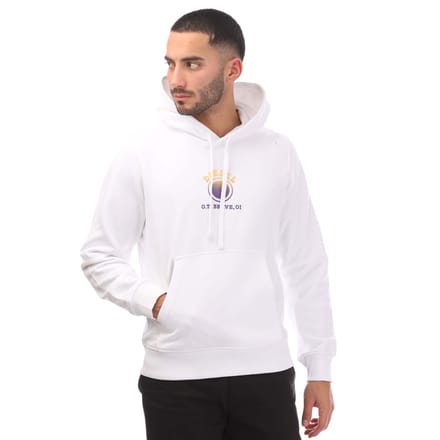 Heren Diesel S-Ginn 5-E Hoodie in Wit