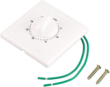 Dailygoody - AC 220V Timer Switch - Mechanische Countdown - 30 minuten - Hoog vermogen - Pomp Timer - 2000W Timer voor huishoudelijk gebruik - 3 Inste