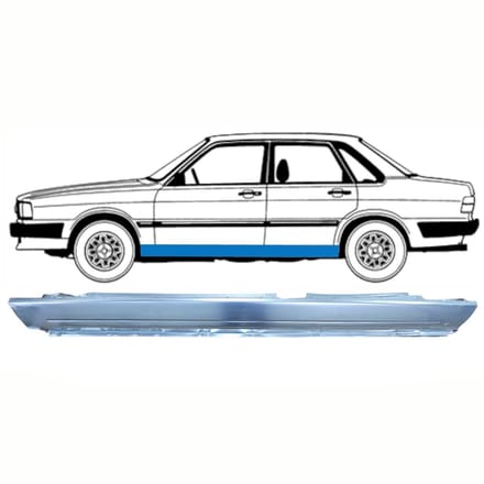 Volledige dorpel voor Audi 80 B2 1978-1986 / Links