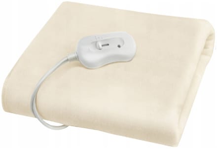 Malatec - Elektrische Deken - Electrische Onderdeken - Warmte Deken - Wit - 150 x 80 cm