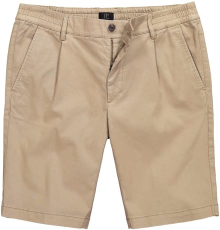 JP 1880 - Heren - Chinobermuda FLEXNAMIC® straight fit - Beige - Maat 68