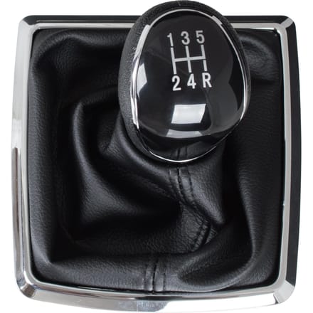 Modecar - Versnellingspook - Ford Focus Mk2 - Zwart - Chroom - 5 Versnellingen