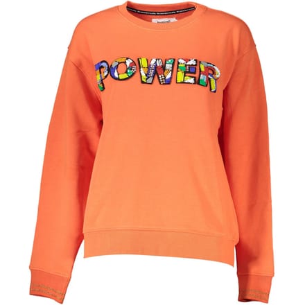 Desigual Oranje Katoenen Sweatshirt