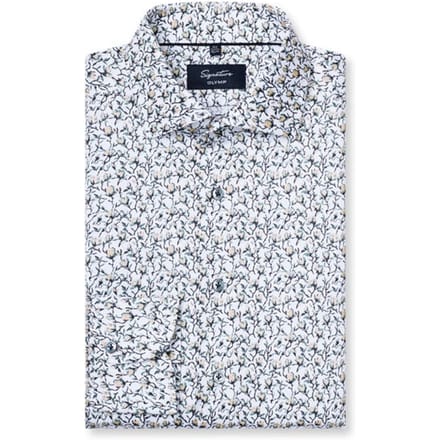 OLYMP Signature Overhemd, Tailored Fit, Signature Kent, Wit