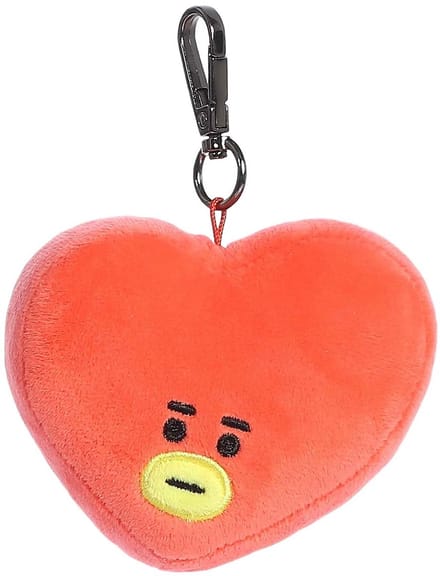 Aurora Sleutelhanger Linefriends Bt21 Tata 9 Cm Pluche Rood