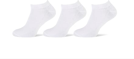 Pierre Cardin heren sneakersokken - 3 paar - uni wit