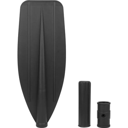 Ensemble de pales de rame en PP, accessoire pour bateau gonflable, canoë, kayak, noir(gros) gray
