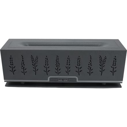 Vlamdiffuser Luchtbevochtiger Afstandsbediening Essentiële Olie Diffuser 200ml Aromatherapie Diffuser voor grijze kleur