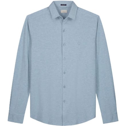 Dstrezzed Overhemd Kirk Blauw - Maat S - Heren - Overhemden Casual