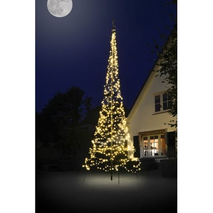 Kunstkerstboom vlaggenmast 6m hoog