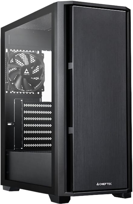 Chieftec Pro Midi Tg Computerbehuizing Voor Pc-Gaming Atx Zonder Voedingsadapter
