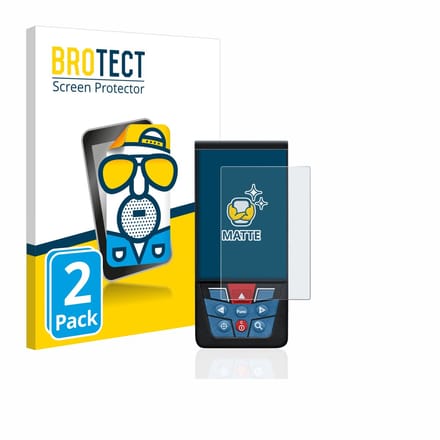 BROTECT - Screenprotector voor Bosch GLM 150-27c - Folie Beschermfolie matte 2 Stuks