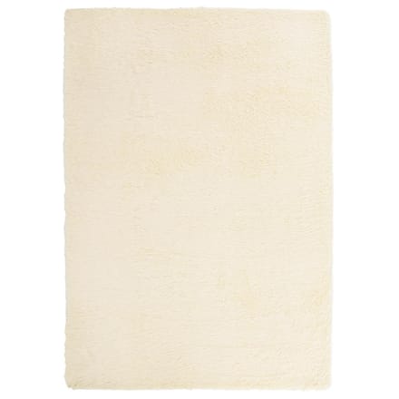 vidaXL - Hoogpolig - vloerkleed - NAVARRA - 240x340 - cm - polyester - crèmekleurig