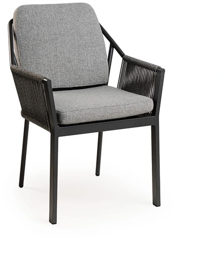 Tierra Outdoor Liv Diningstoel - Mountain Grey