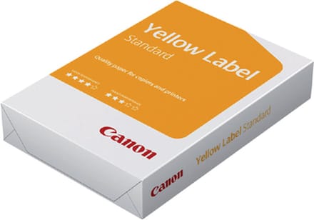 Kopieerpapier yellow label standaard a3 80gr wit | 5 stuks