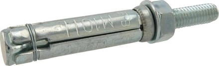 Keilbouten  M 8X140X 50 Verzinkt
