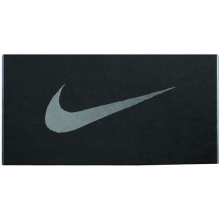 Nike Sporthanddoek met groot logo (Zwart/Grijs)