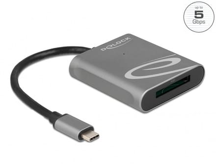 Delock USB Type-C™ Card Reader for XQD 2.0 memory cards