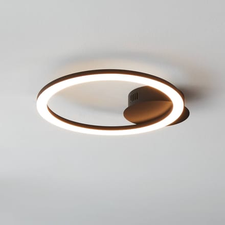 EGLO connect.z Parrapos-Z Smart Plafondlamp - 34 cm - Zwart/Wit - Instelbaar wit licht - Dimbaar - Zigbee
