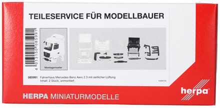Mercedes Benz Actros S. Zijventilatie (2 St.), Wit
