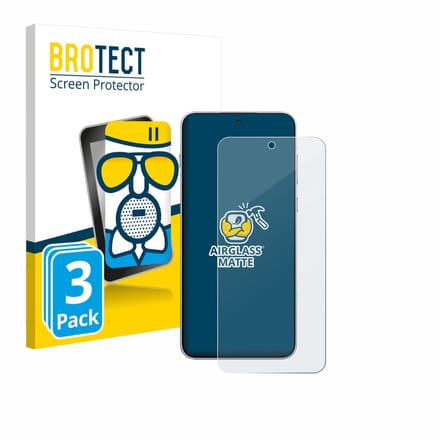 BROTECT - Screenprotector voor OnePlus Ace 6 - Folie Beschermfolie Beschermglas matte 3 Stuks