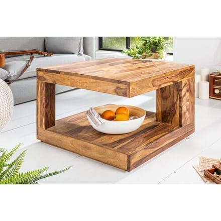 Bijzettafel sheesham 60 cm