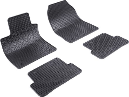 Automatten voor Renault Clio 3 (2005-2012), Renault Clio 4 (2012-2019-), ook Grandtour - 4-delig - Rubber