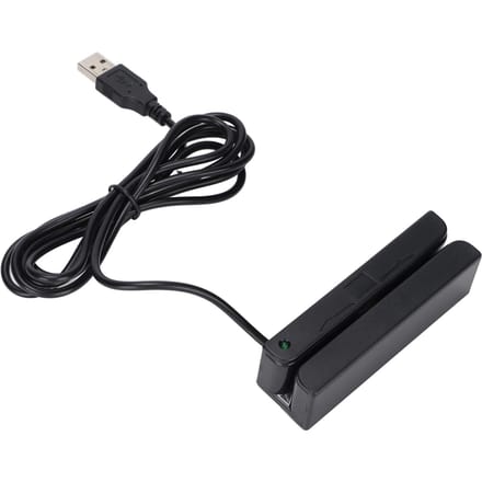 Creditcardlezer USB Plug and Play Ondersteuning Bidirectioneel Lezen Brede Toepassing Kaartlezer voor black