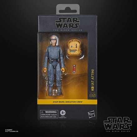Beeldje Hasbro Star Wars: Skeleton Crew Black Series KB (At Attin)