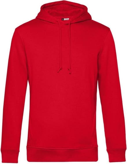 B&C Heren Organische kapperstrui (Rood)