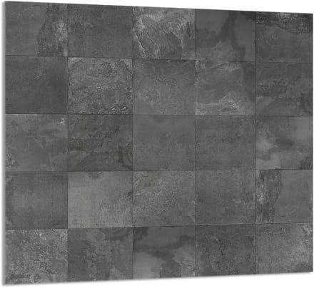 TMK ArtDeko - Snijplank Glas - 65x60 cm - Grijs - Veilig - Stijlvol