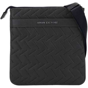 Handtasje Armani Exchange Messenger-tas met ingebouwd merklogo