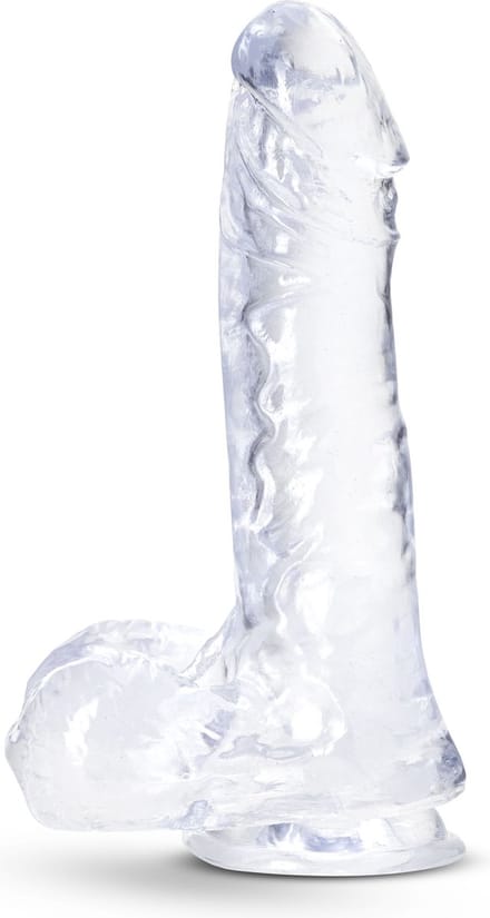 B Yours Plus - Ram n’ Jam Dildo - Transparant