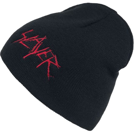 Slayer Scratched Logo Unisex Beanie - zwart - Standard