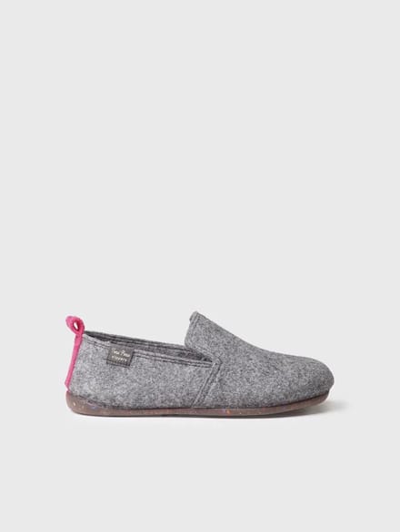 Damesslipper van gerecycled vilt | MELVA-FR