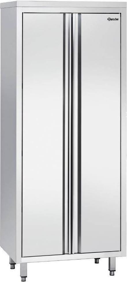 Servieskast RVS met 3 Draagplanken - 1000x700x2000(h)mm