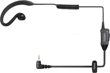 Hytera EHS16 C-Shape oortje op oor voor Hytera PD365