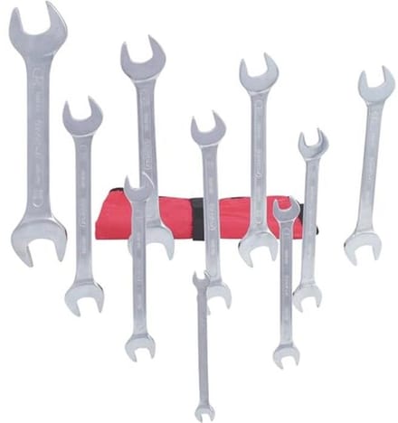 Dubbele steeksleutelset 11-dlg 6x7-30x32mm