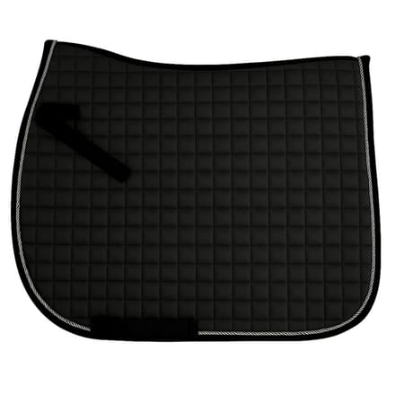 Pagony Superior Zadeldek - Maat: Full - Zwart - Polyester