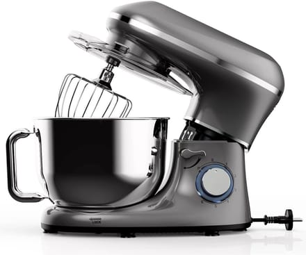 AMA® Mixer met Mengkom - Keukenmachine - Keukenrobot - Inclusief Accessoires - 38x24x32cm