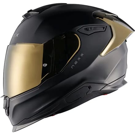 Nexx Y.100R Subsonic Mat Zwart Goud Integraalhelm - Helm
