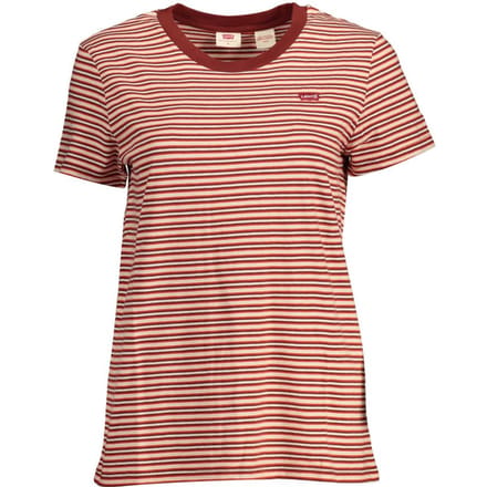 Levi's Rosso Katoenen Dames T-Shirt