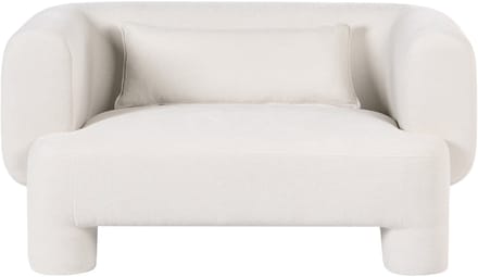 HOGBO - Tweezitsbank - Wit - Polyester