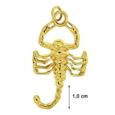 Blinx Jewels Vergulden Hanger Schorpioen
