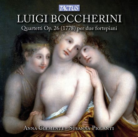 Anna Clemente & Susanna Piolanti - Boccherini: Quartetti Op. 26 (1778) Per Due Fortepiani (CD)